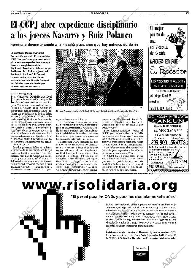 ABC MADRID 05-12-2000 página 19