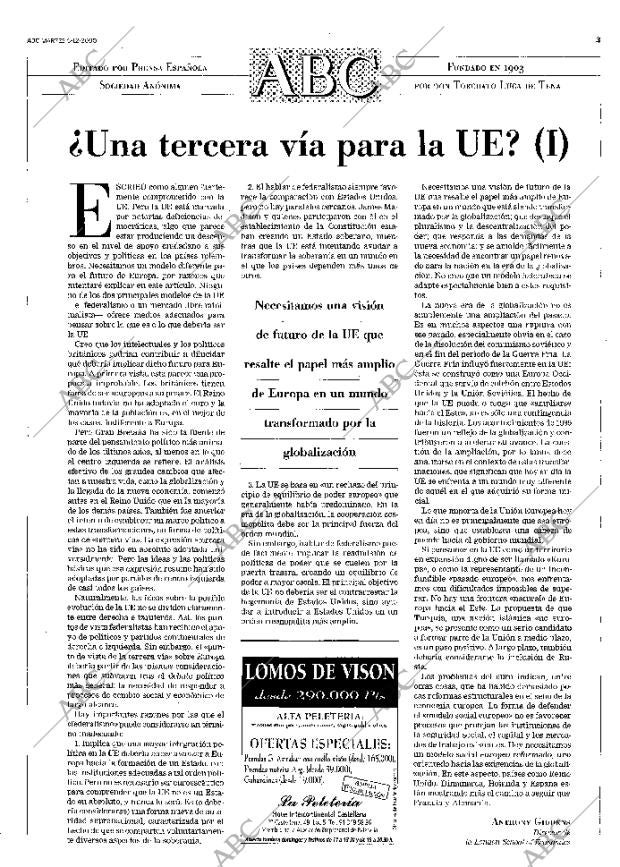 ABC MADRID 05-12-2000 página 3