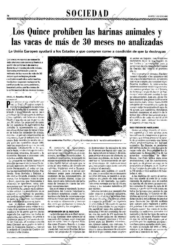 ABC MADRID 05-12-2000 página 38