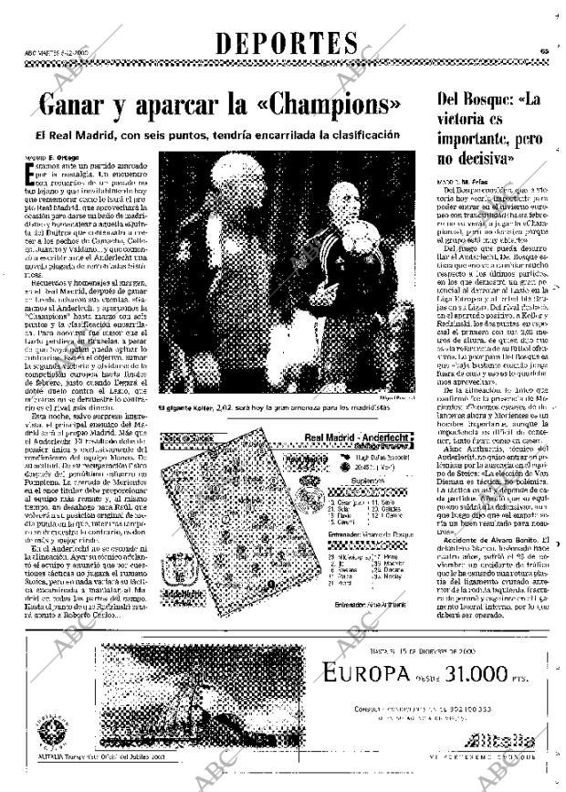 ABC MADRID 05-12-2000 página 65