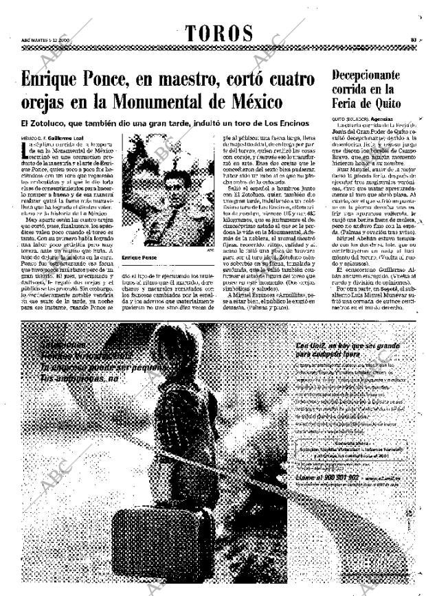 ABC MADRID 05-12-2000 página 81
