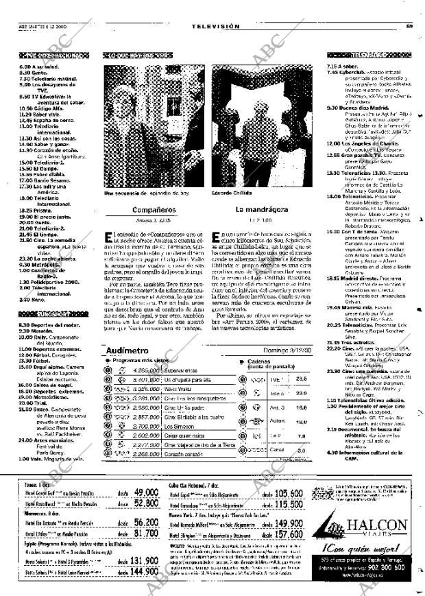 ABC MADRID 05-12-2000 página 89