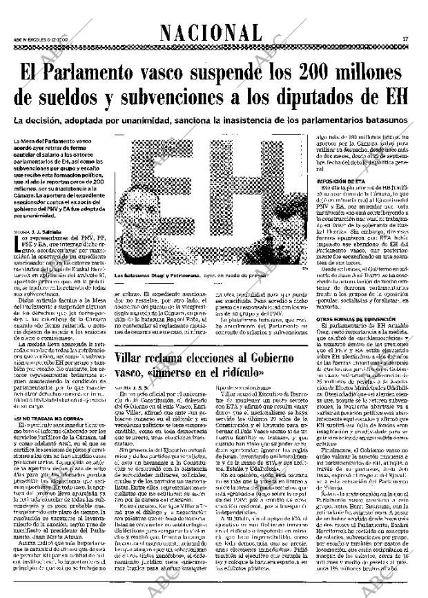 ABC MADRID 06-12-2000 página 17