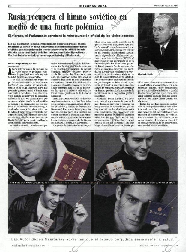 ABC MADRID 06-12-2000 página 36