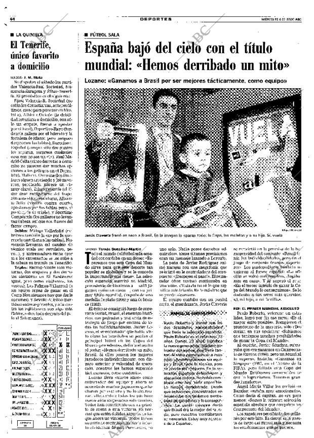 ABC MADRID 06-12-2000 página 64