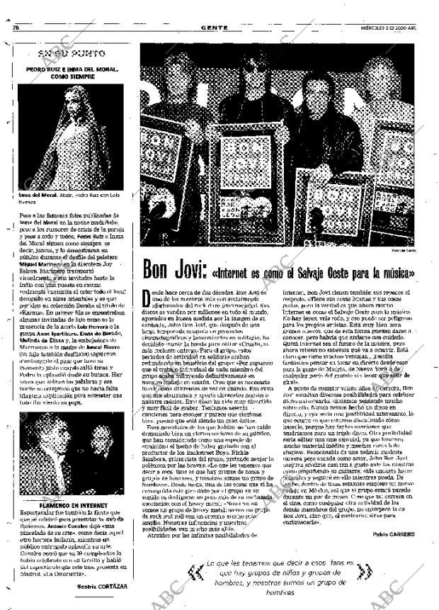 ABC MADRID 06-12-2000 página 78