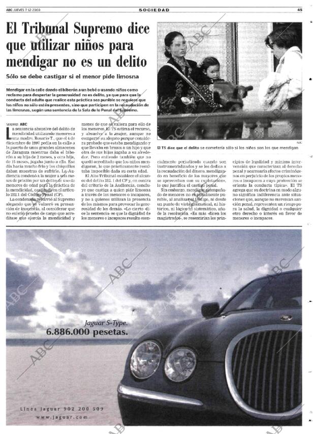 ABC MADRID 07-12-2000 página 45