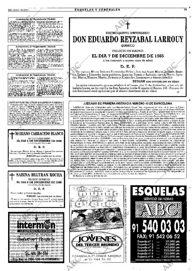 ABC MADRID 07-12-2000 página 73