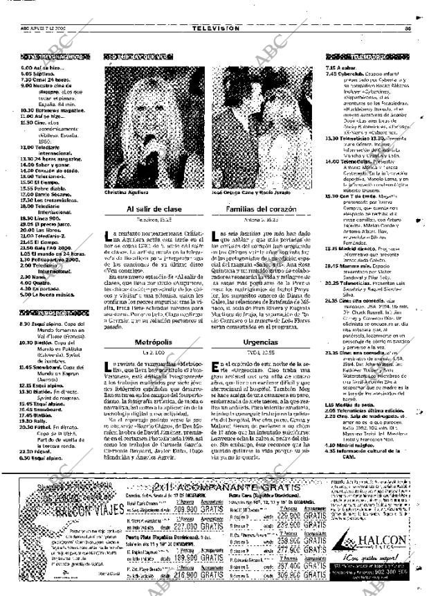 ABC MADRID 07-12-2000 página 85