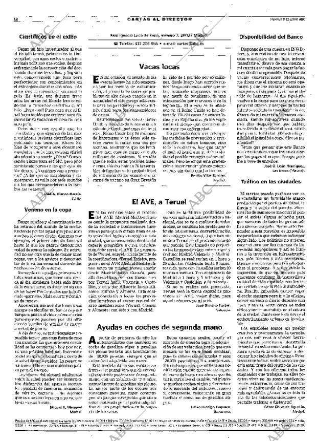 ABC MADRID 08-12-2000 página 12