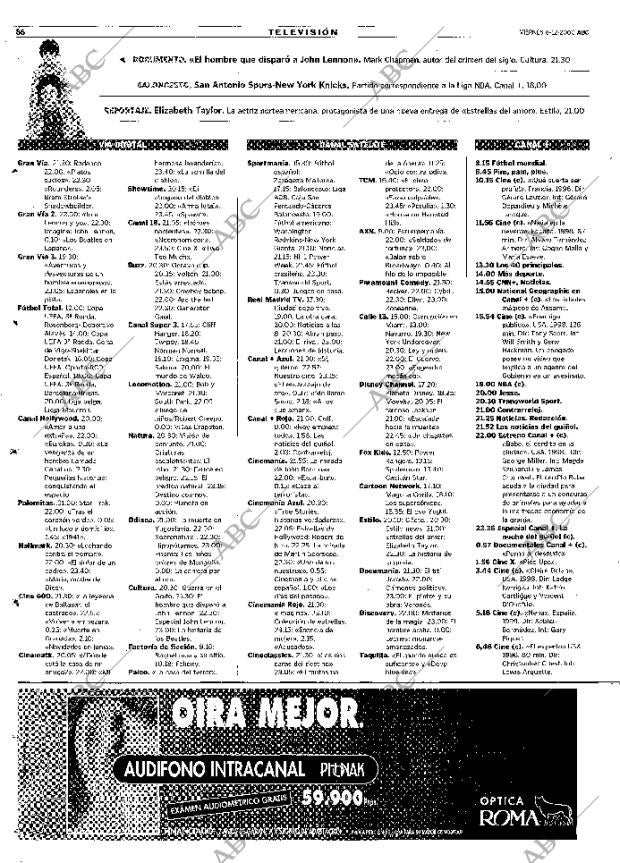 ABC MADRID 08-12-2000 página 86