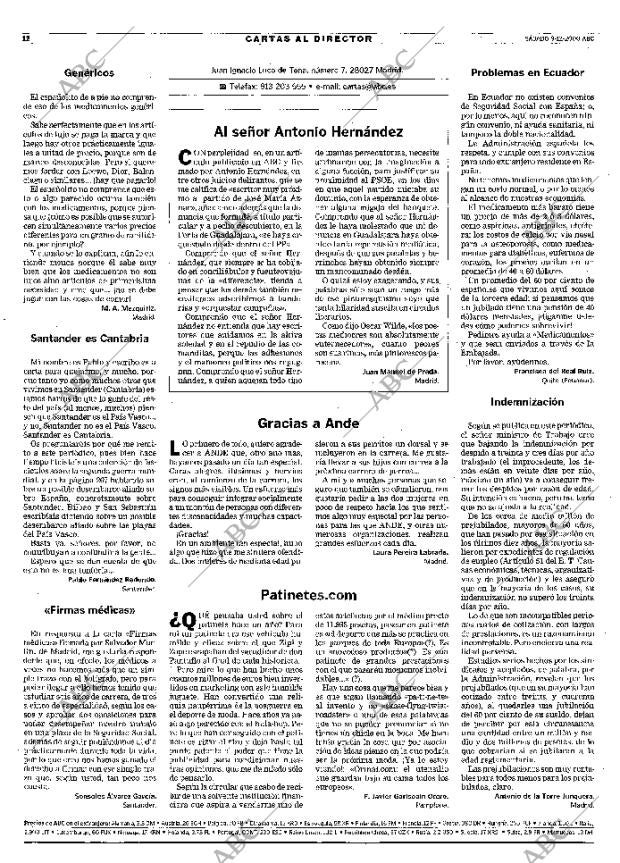 ABC MADRID 09-12-2000 página 12