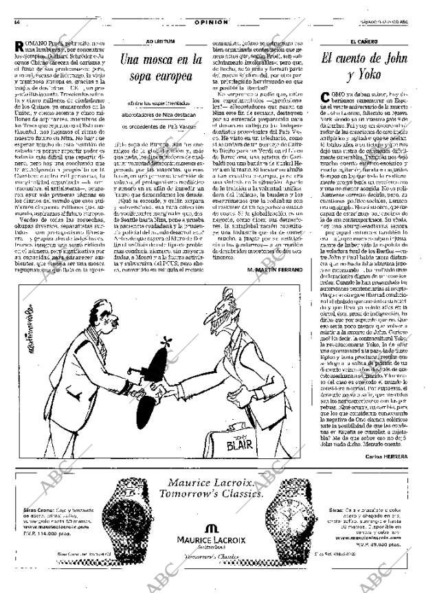 ABC MADRID 09-12-2000 página 14