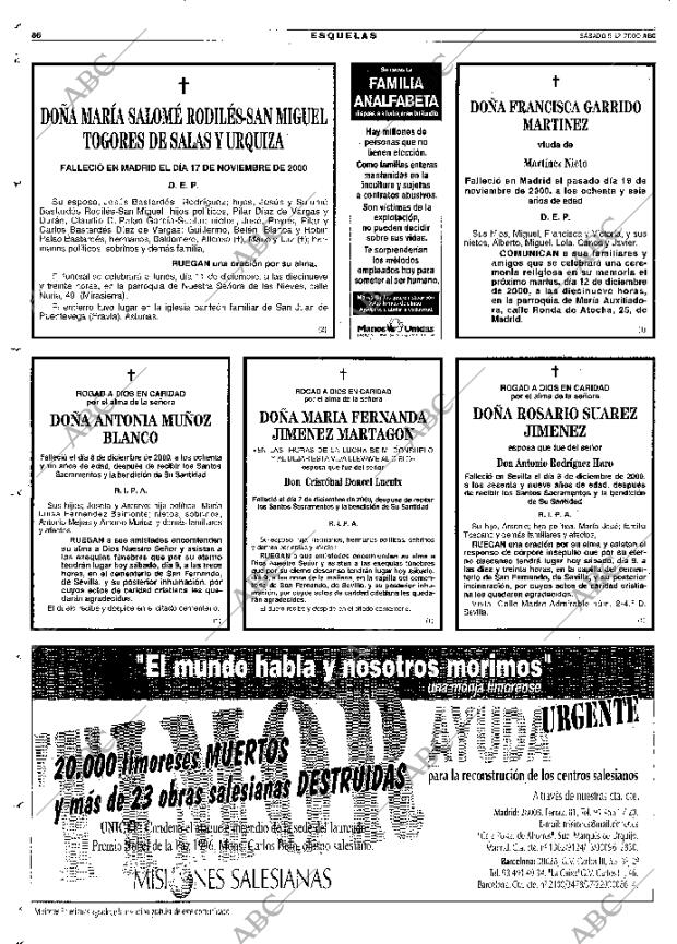 ABC SEVILLA 09-12-2000 página 86