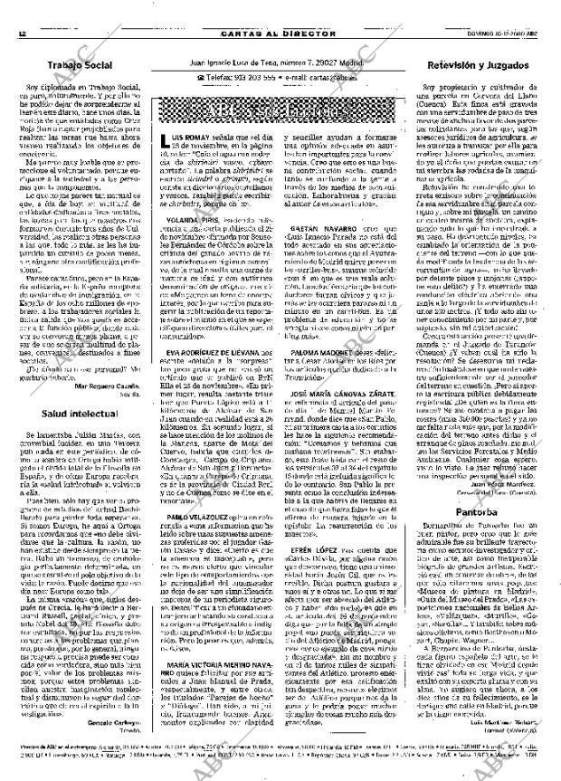 ABC MADRID 10-12-2000 página 12