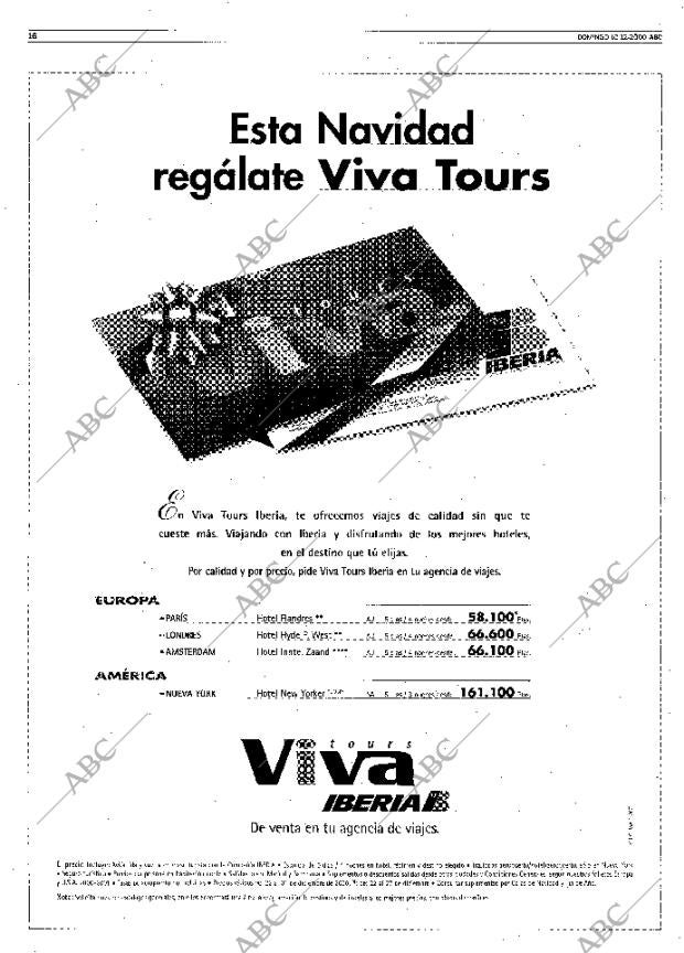 ABC MADRID 10-12-2000 página 16