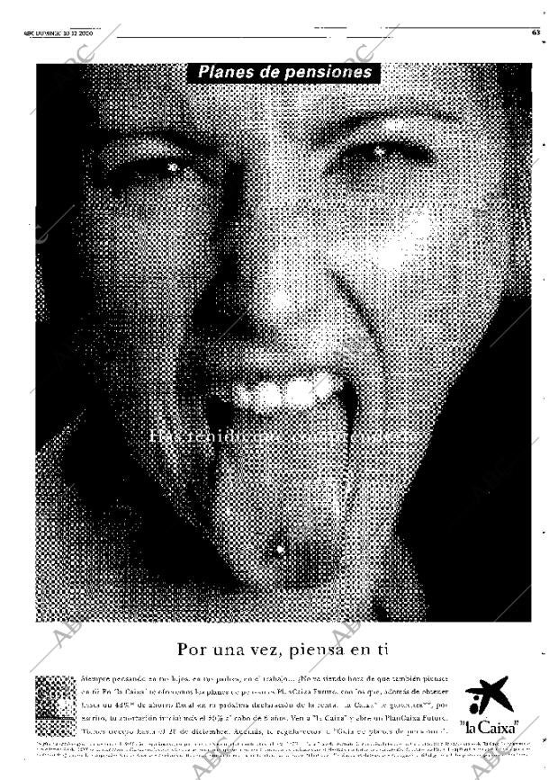 ABC MADRID 10-12-2000 página 63
