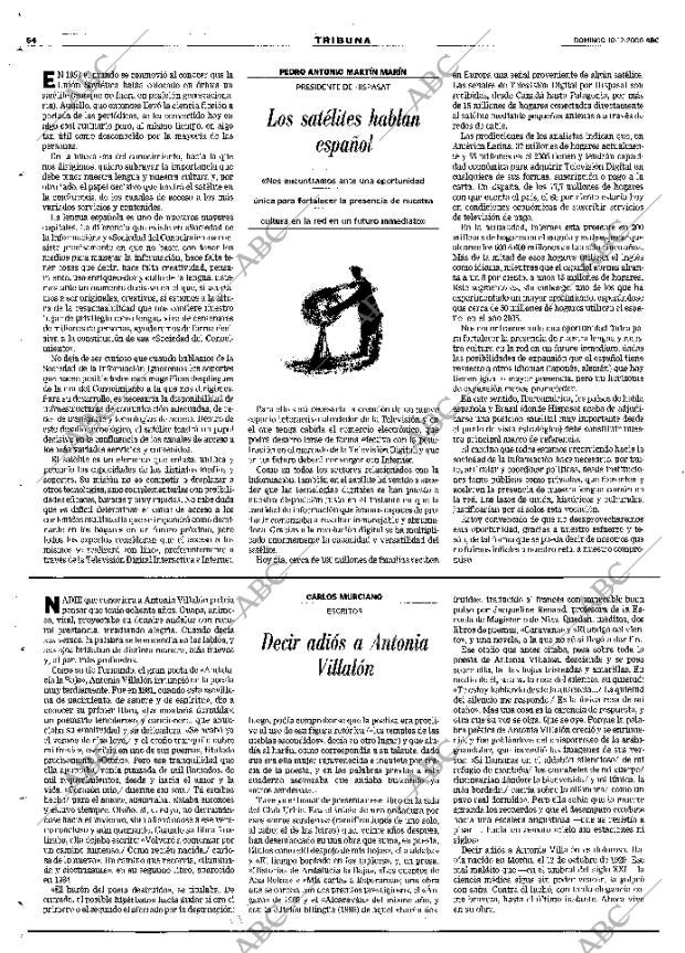 ABC MADRID 10-12-2000 página 64