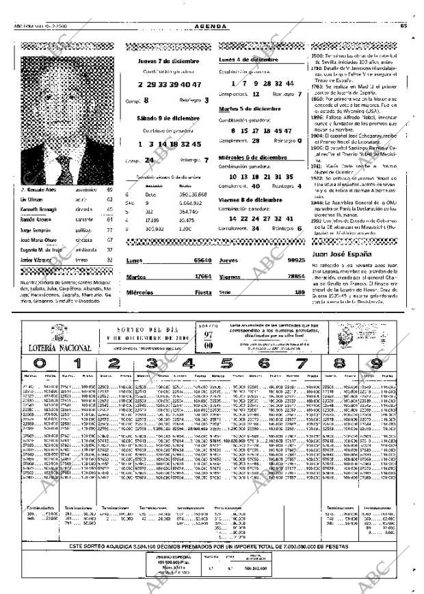 ABC MADRID 10-12-2000 página 65