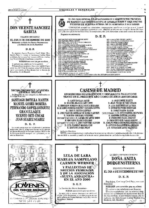 ABC MADRID 10-12-2000 página 71