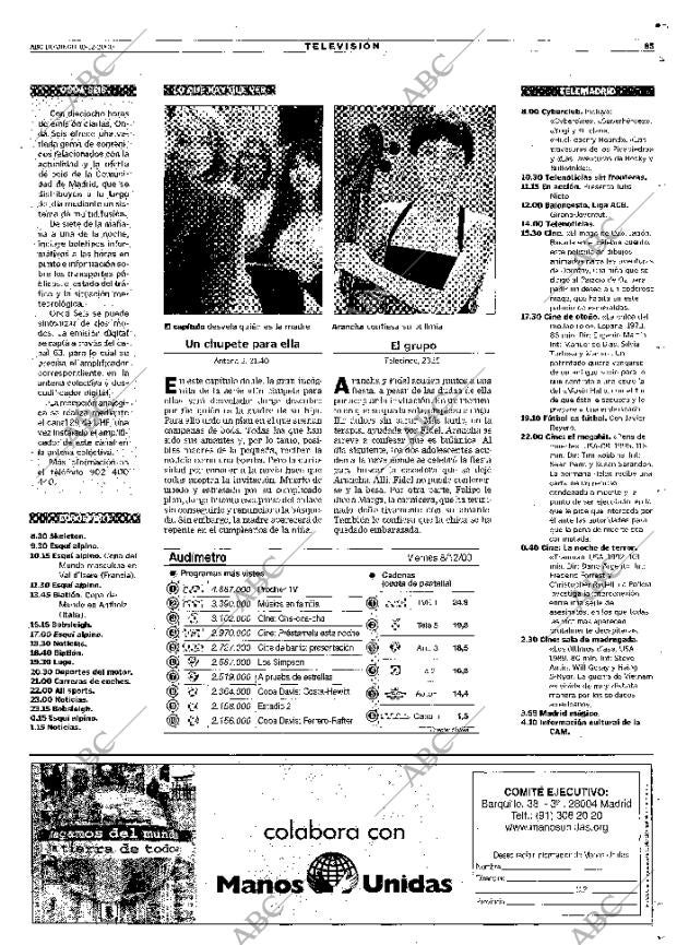 ABC MADRID 10-12-2000 página 85