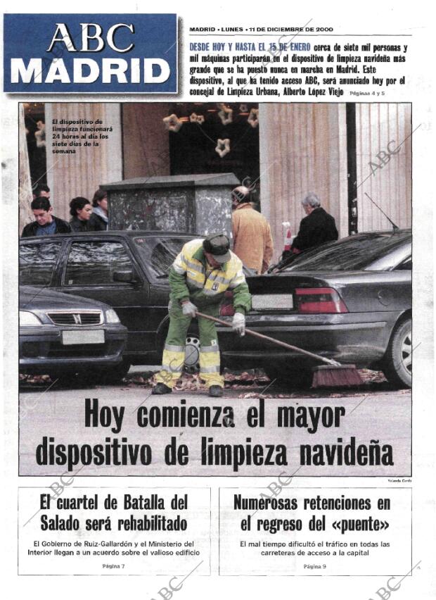 ABC MADRID 11-12-2000 página 93