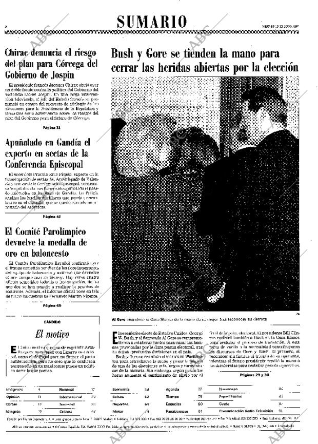 ABC MADRID 15-12-2000 página 2