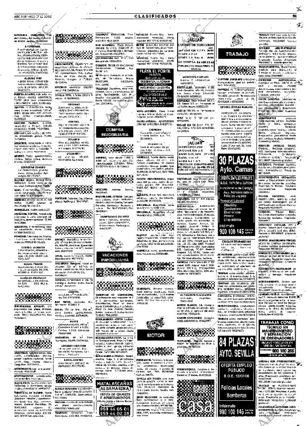 ABC SEVILLA 17-12-2000 página 91