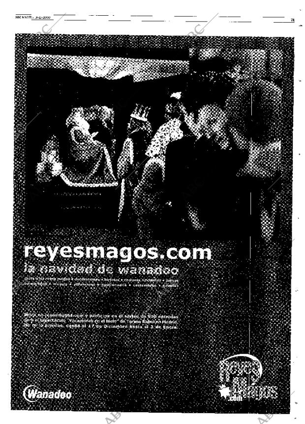ABC MADRID 19-12-2000 página 71