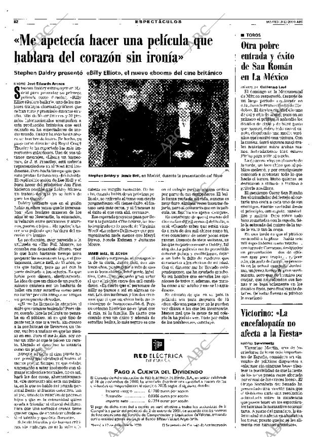 ABC MADRID 19-12-2000 página 82