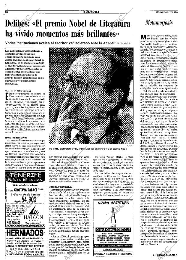 ABC MADRID 23-12-2000 página 62