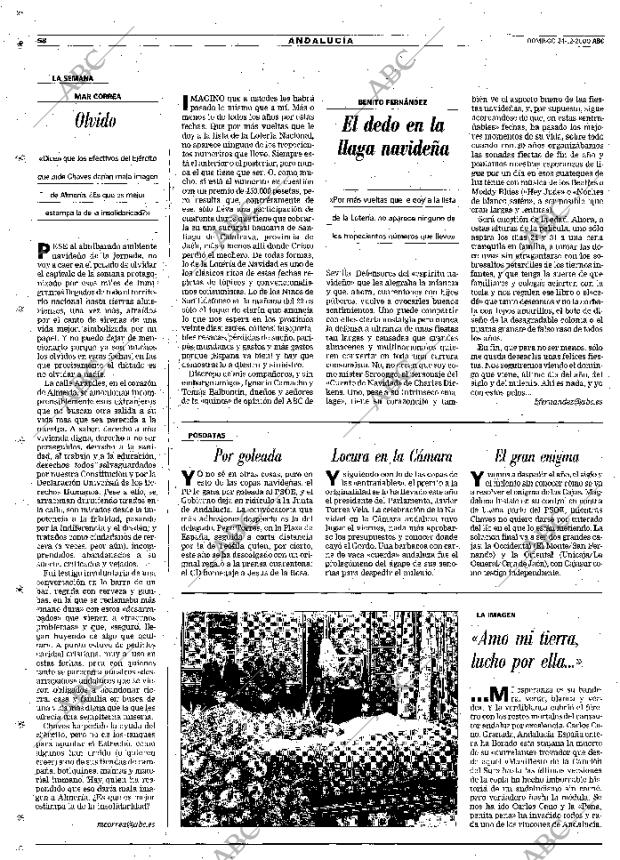 ABC SEVILLA 24-12-2000 página 58