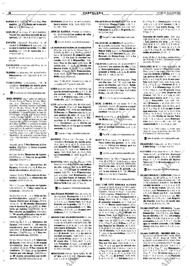 ABC MADRID 31-12-2000 página 116