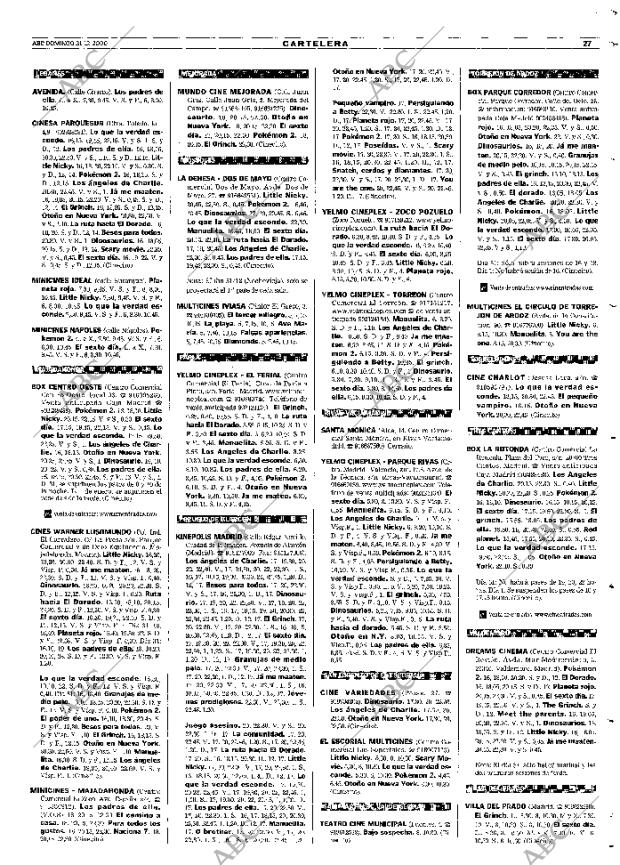 ABC MADRID 31-12-2000 página 119