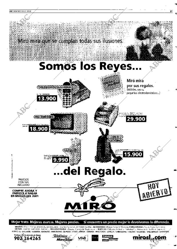 ABC MADRID 31-12-2000 página 129