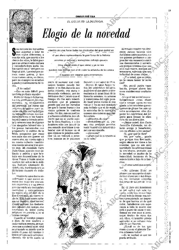 ABC MADRID 31-12-2000 página 13
