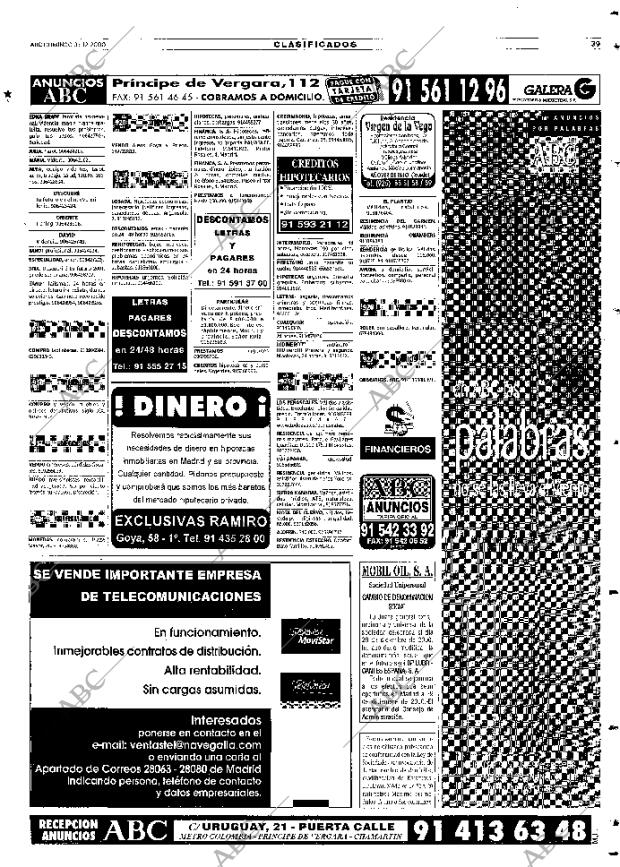 ABC MADRID 31-12-2000 página 131