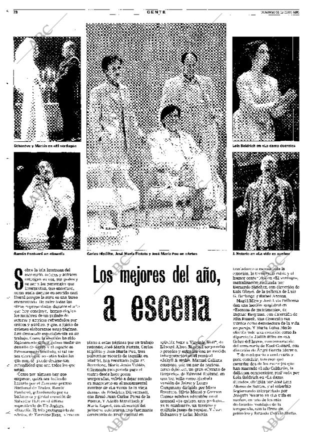ABC MADRID 31-12-2000 página 78