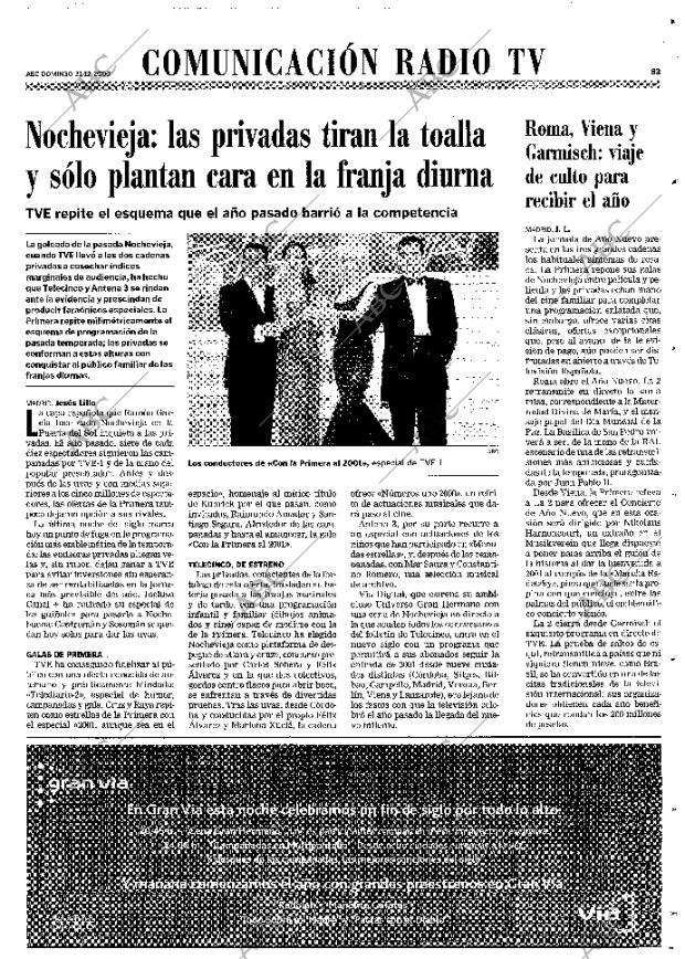 ABC MADRID 31-12-2000 página 83