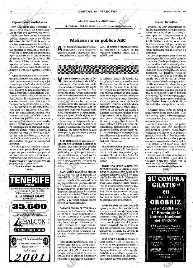 ABC SEVILLA 31-12-2000 página 14