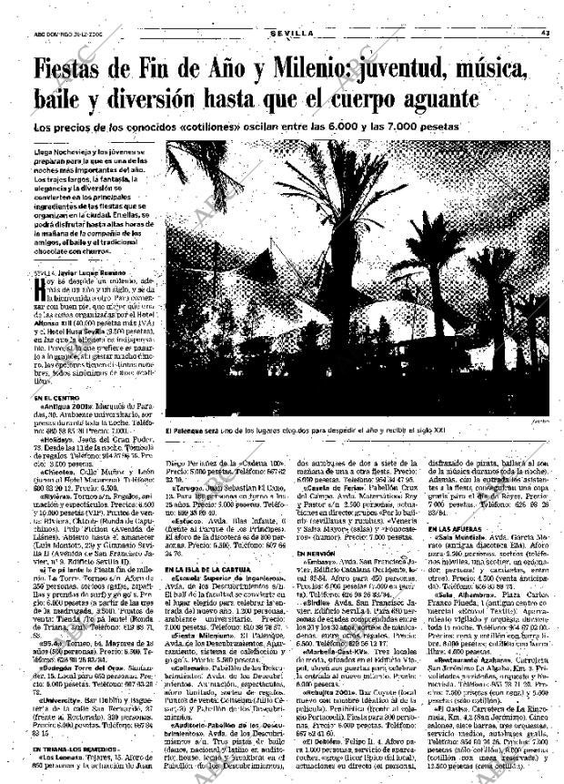 ABC SEVILLA 31-12-2000 página 43