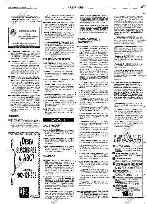 ABC SEVILLA 31-12-2000 página 75