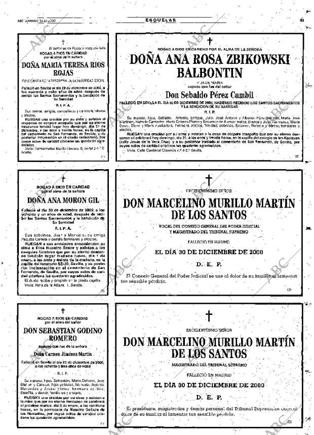 ABC SEVILLA 31-12-2000 página 81