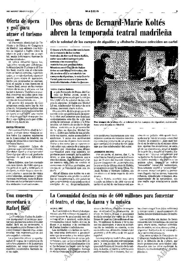 ABC MADRID 06-01-2001 página 89