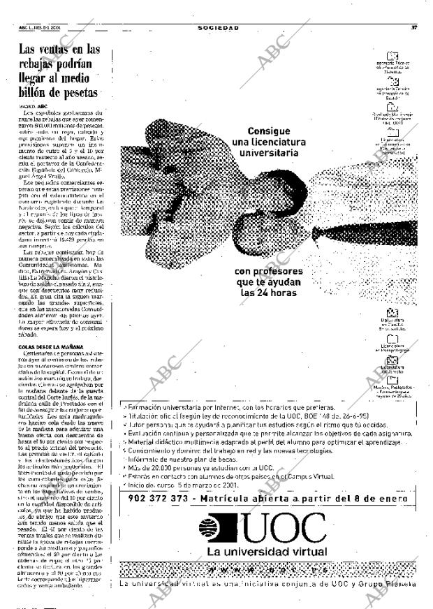ABC MADRID 08-01-2001 página 37