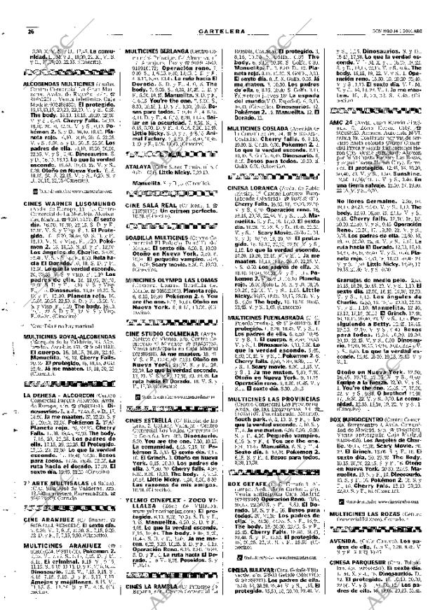 ABC MADRID 14-01-2001 página 114