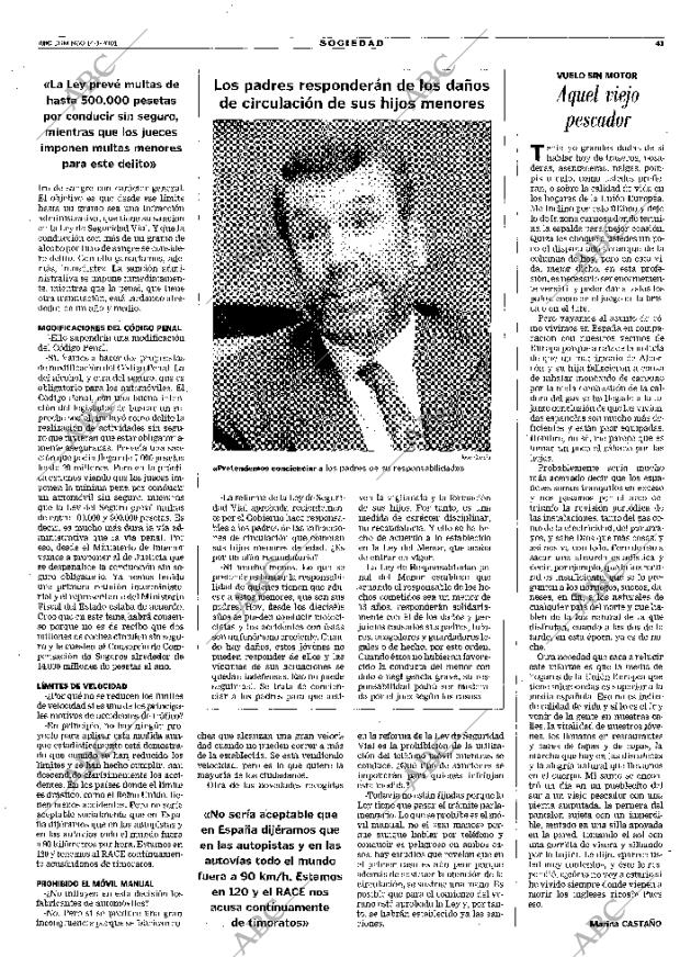 ABC MADRID 14-01-2001 página 41