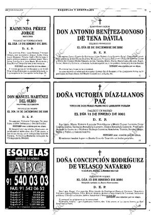 ABC MADRID 14-01-2001 página 71
