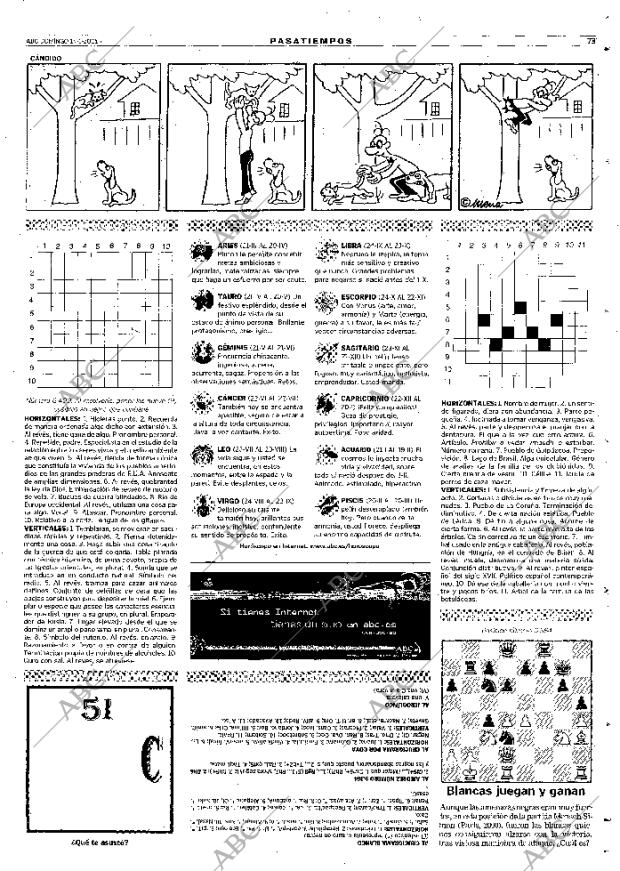 ABC MADRID 14-01-2001 página 73