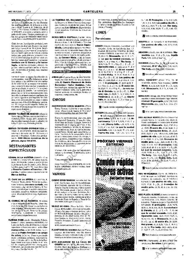 ABC MADRID 17-01-2001 página 113